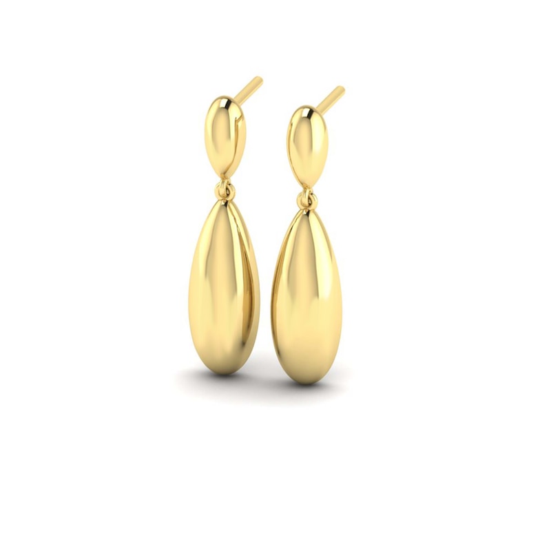 KLEORA ODYSSEY Modern Electrum™ Drop Earrings