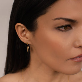 KLEORA ODYSSEY Modern Electrum™ Drop Earrings