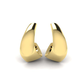 KLEORA ODYSSEY Modern Electrum™ Curved Earrings
