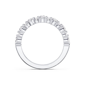 Platinum Scatter Eternity 1ct Diamond Ring