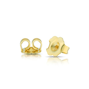 9ct Yellow Gold 0.50ct Diamond Cushion Cluster Stud Earrings