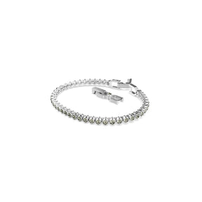 Swarovski Imber Emily Silver Tone & Grey Crystal Tennis Bracelet