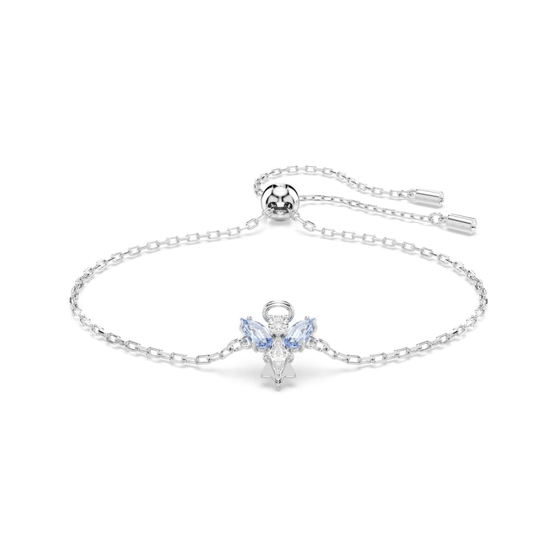 Swarovski Magic Silver Tone & Zirconia Bolo Bracelet