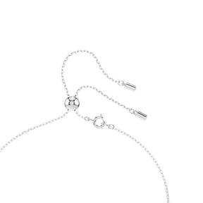 Swarovski Stilla Attract Silver Tone Y-Shaped Pendant Necklace