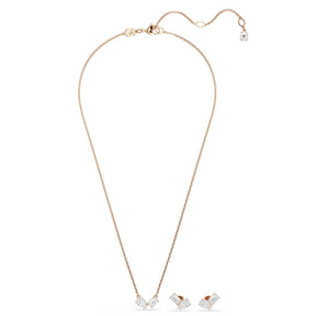 Swarovski Mesmera Rose Gold Tone Zirconia Jewellery Set