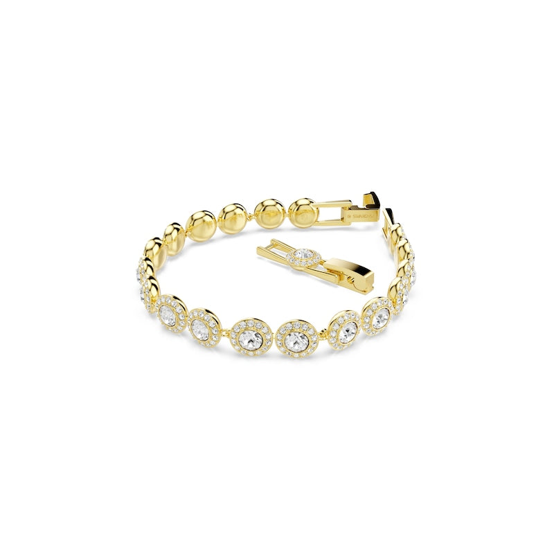 Swarovski Angelic Yellow Gold 7" Crystal Bracelet