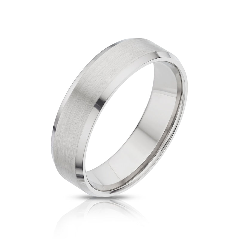 Titanium Men's Polished Ring