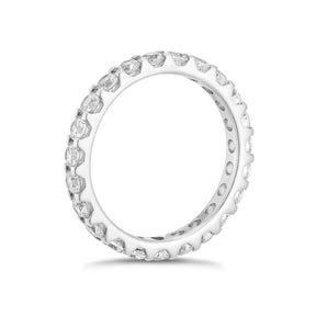 18ct White Gold Full Eternity 1.25ct Diamond Ring