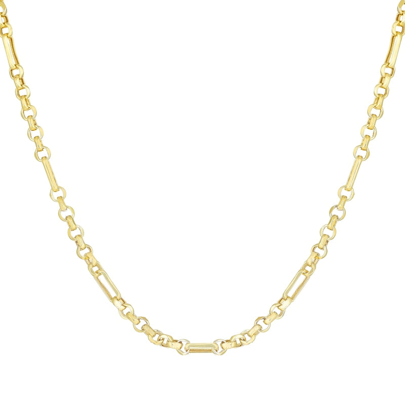 9ct Yellow Gold Belcher Link Chain