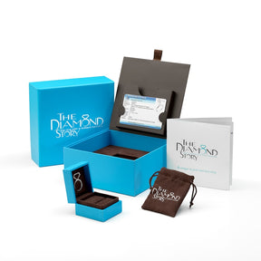 Engagement Ring The Diamond Story 18ct White Gold 0.50ct Diamond Ring