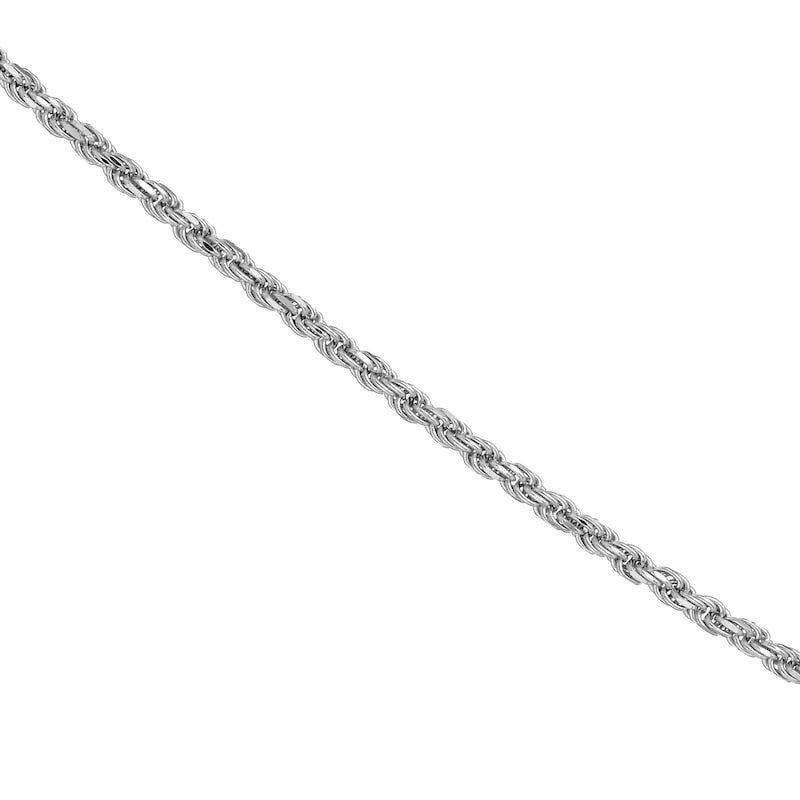 Sterling Silver 26" Adjustable Dainty Rope Chain