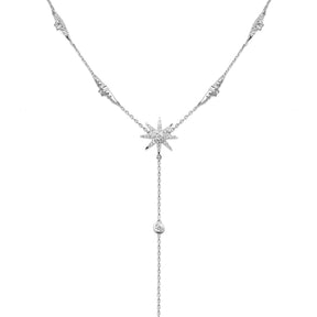 CARAT* LONDON Stella Mimosa Sterling Silver Drop Pendant