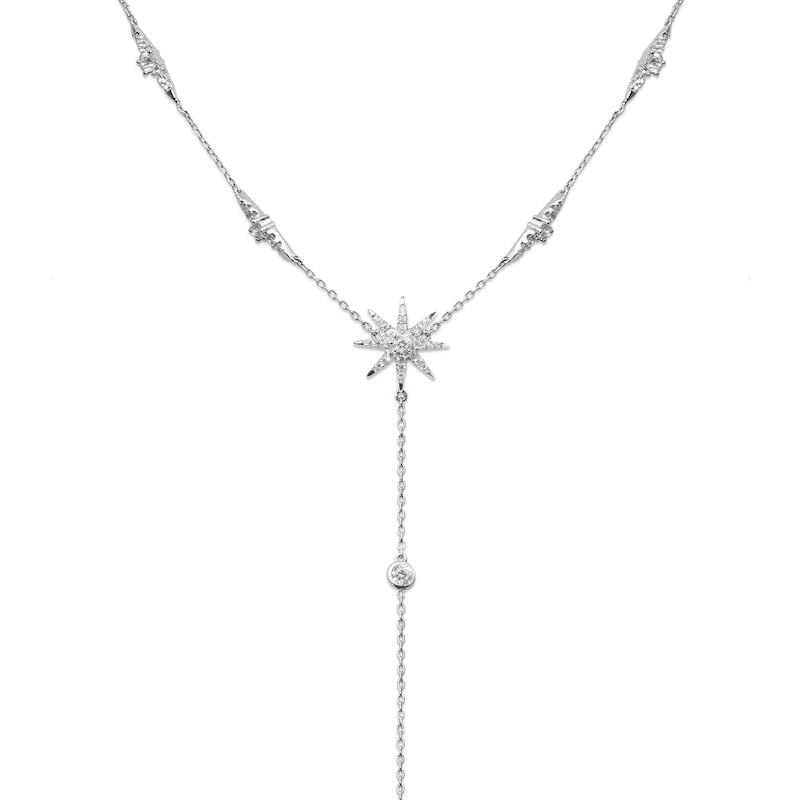 CARAT* LONDON Stella Mimosa Sterling Silver Drop Pendant