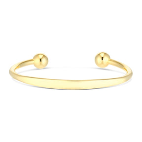 9ct Yellow Gold 7" Torque Bracelet