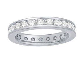 Platinum Full Eternity 1.50ct Diamond Ring