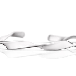 Sterling Silver Twist Cuff Bracelet