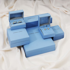 Sterling Silver Diamond Heart Stud Earrings