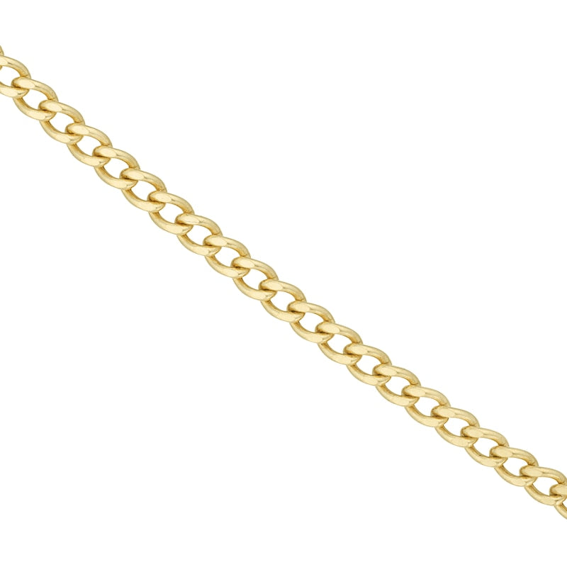 9ct Yellow Gold 18" Curb Chain