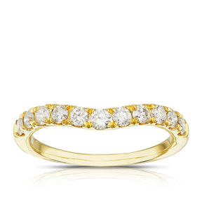 Origin 18ct Yellow Gold 0.50ct Diamond Shaped Eternity Ring