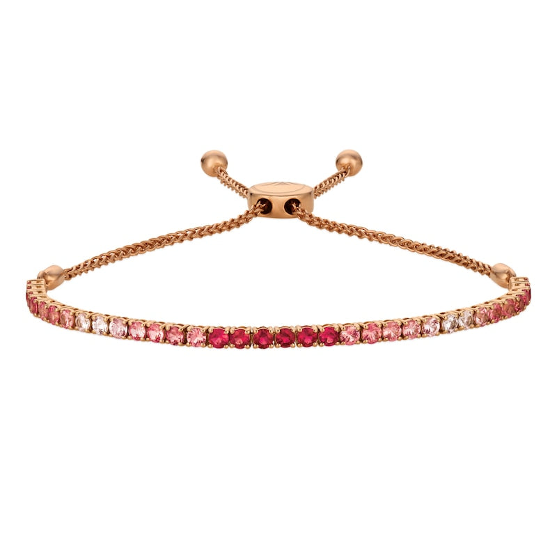 Le Vian 14ct Strawberry Gold Sapphire Bolo Bracelet