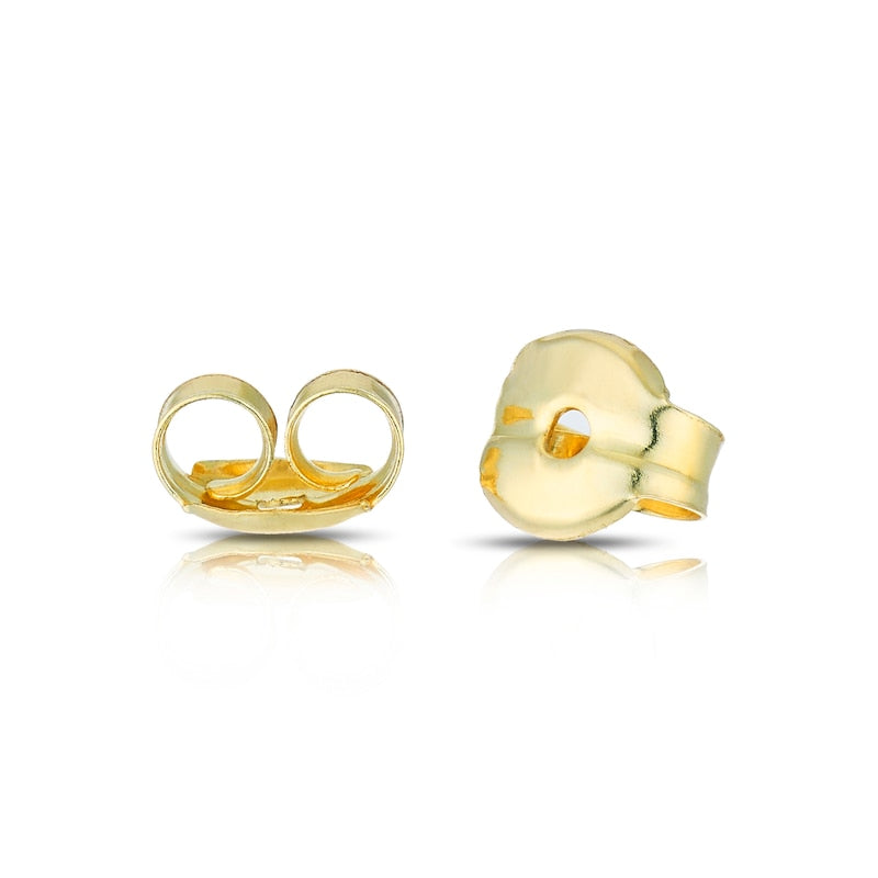18ct Yellow Gold 6mm Ball Stud Earrings