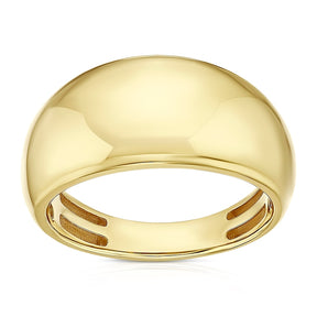 9ct Yellow Gold Chunky Polished Ring