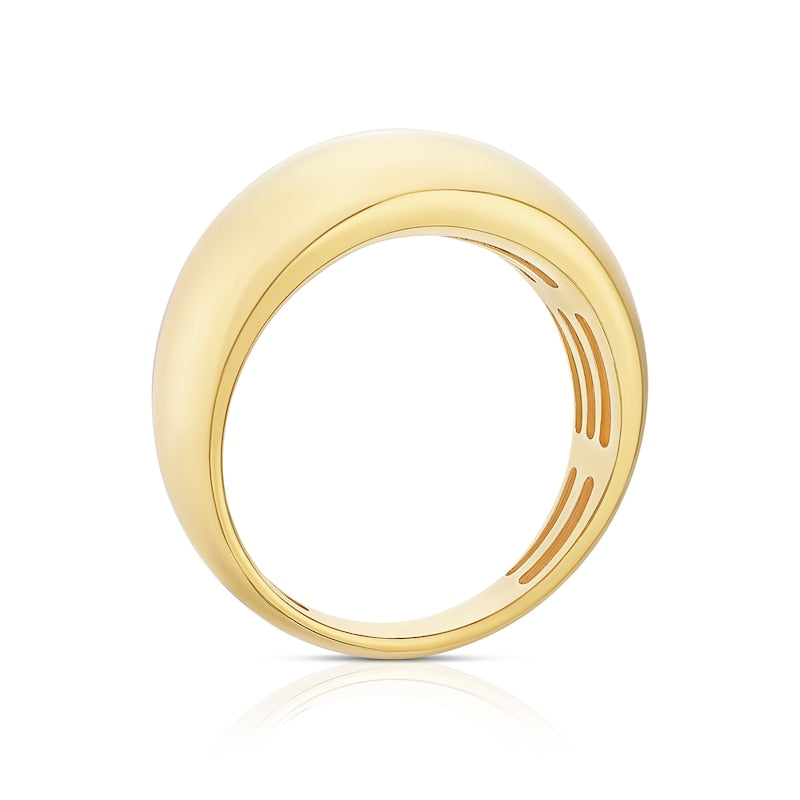 9ct Yellow Gold Chunky Polished Ring