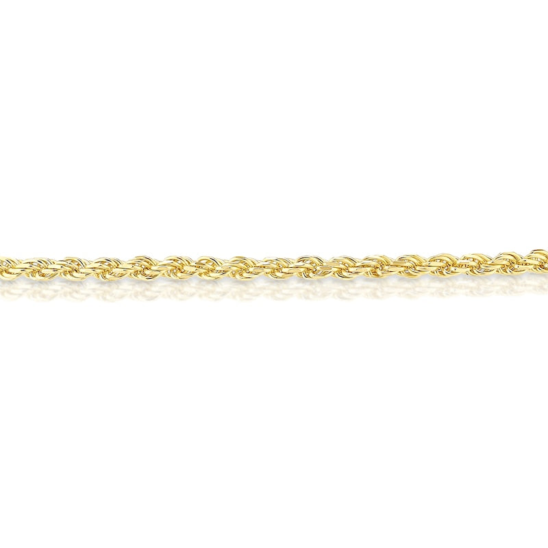 9ct Yellow Gold Rope Adjustable Bolo Bracelet