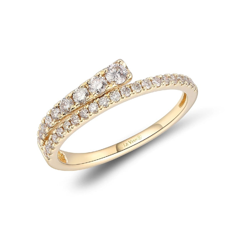 Le Vian Ring 14ct Yellow Gold 0.40ct Diamond Wrap Ring