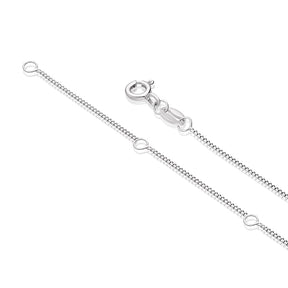 Platinum 0.50ct Diamond Emerald Shaped Pendant