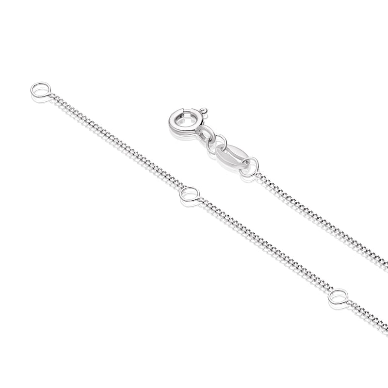 Platinum 0.50ct Diamond Emerald Shaped Pendant