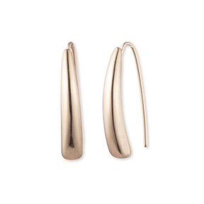 Lauren Ralph Lauren Gold Tone Threader Earrings