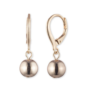 Lauren Ralph Lauren Gold Tone Ball Drop Earrings