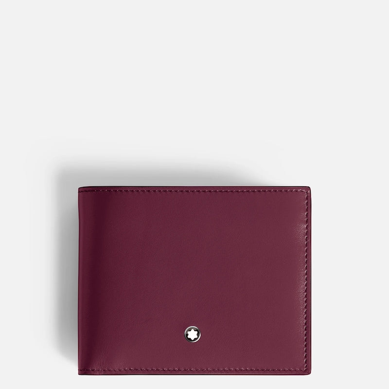 Montblanc Meisterstück Burgundy Red Leather Wallet