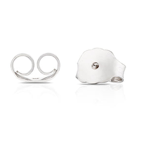 9ct White Gold 0.30ct Diamond Heart Shaped Earrings