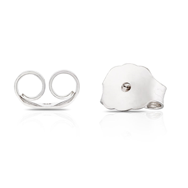 9ct White Gold 0.30ct Diamond Heart Shaped Earrings