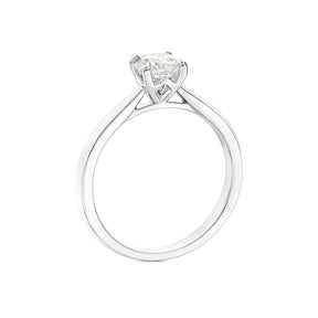 Engagement Ring The Diamond Story Platinum Solitaire 0.70ct Diamond Ring